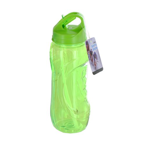 28-Ounce Personal Sport Reusable Beverage Bottle with Flip Straw - Green