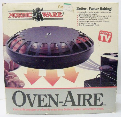 NEW Nordic Ware Oven-Aire Better, Faster Baking As Seen on TV Convection Cooking
