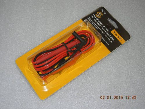 GENUINE FLUKE TL75 PROBE and TEST LEAD SET, NEW, Quick Shipping!