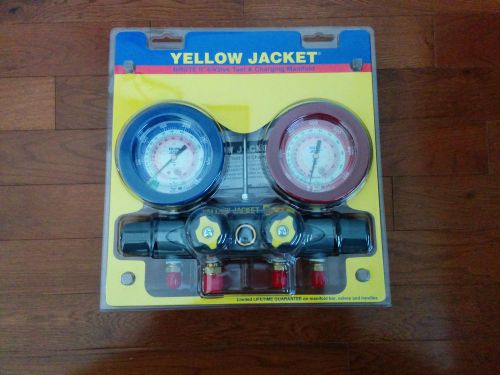 Yellow jacket brute-2 4-valve test and charging manifold for sale