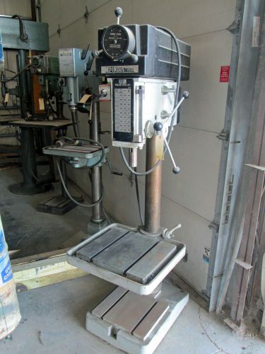 20&#034; msc industrial drill press model 508vs-20 with t-slotted table &amp; base for sale