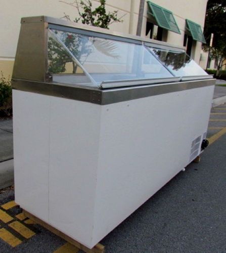 Master-bilt dd-88 deluxe ice cream dipping /display merchandiser for sale