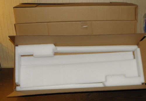 Shipping Storage Box with Foam Insets 36 1/2 X 13 X 4 1/2 Lot of 6 NEW