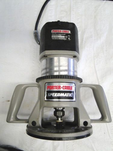 Porter Cable 75182 Electronic Variable 5 Speed Production Router with Base 75361