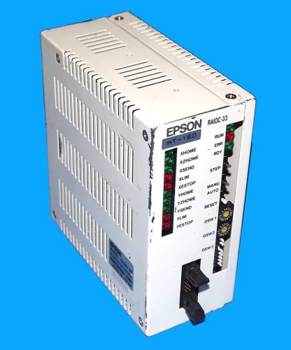 Seiko Epson RAIOC-33 Programmable X-Y Drive Controller PLC 24V MT-160 / Warranty