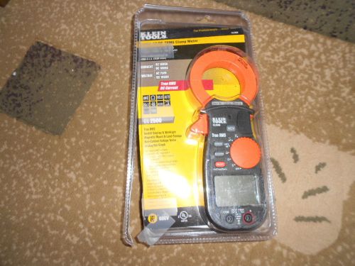 Klein Tools CL2500 1000A AC/DC TRMS Clamp Meter, Free shipping to USA