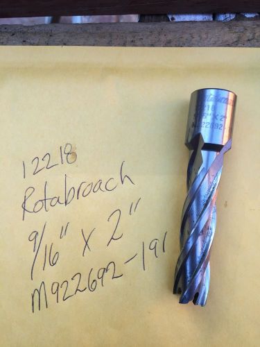 Hougen rotabroach annular cutter bit 12218 9/16&#034; x 2&#034;  d.o.c. for magnetic drill for sale