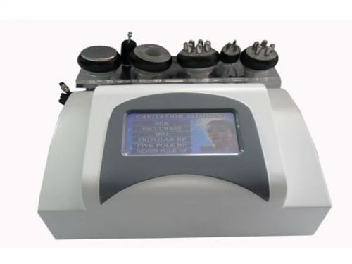 6in1 Pro Cavitation Radio Frequency Vacuum RF Slimming Machine Skin Lifting BIO