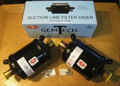 (2 Qty) Priority Mail* GemTech 5/8” OD A/C Suction Line Filter Drier GTSLD165S