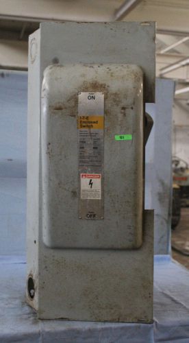 Siemens ite fusible enclosed disconnect switch 200 amp 600 volt #f354 will ship for sale