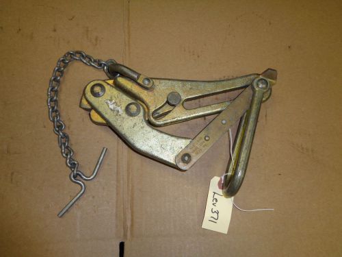 Klein tools inc. cable grip puller 1692-5at .218 - .55  8,000 lbs  lev371 for sale