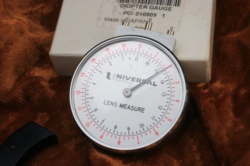 Universal Lens Measure Guage in Original Box, Excellent Condition
