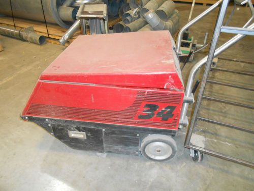 Factory cat model 34 floor sweeper, walk behind, battery-powered for sale