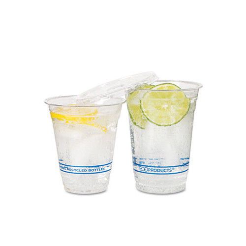 Eco-Products, Inc Bluestripe Recycled Content Cold Drink Cups, 9 Oz., 50/Pack