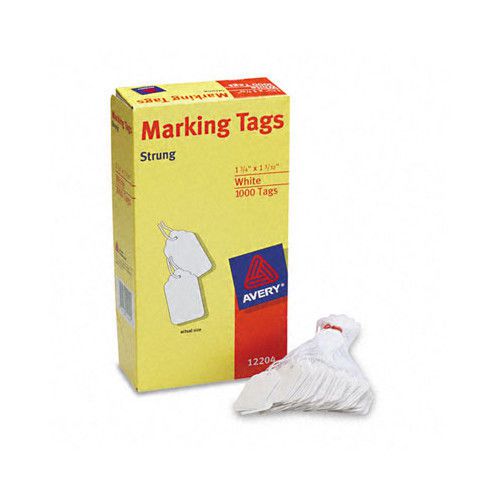 Avery White Marking Tags 1.75&#034; H x 1.14&#034; W