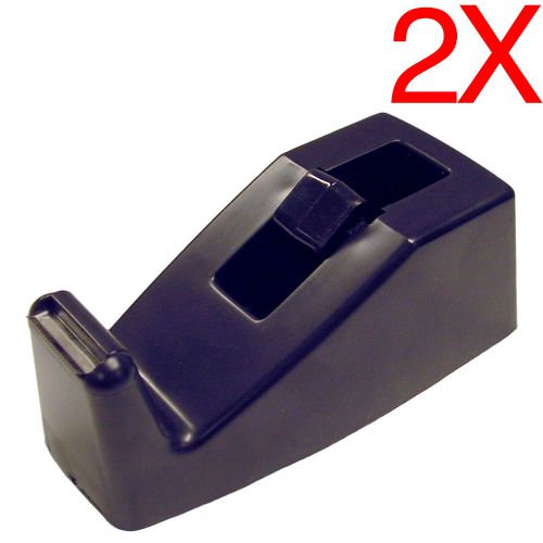 2x 19mm Sticky Tape Dispenser Holder/Packing/Home/Office/Desktop/Table/Bench