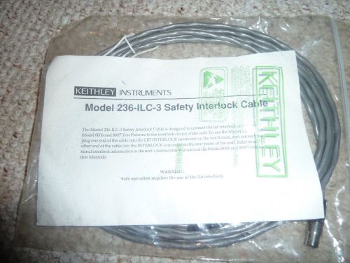 Keithley 236-ILC-3 Safty Interlock Cable for 8006 8007