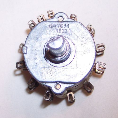 12 Position Rotary Selector Switch
