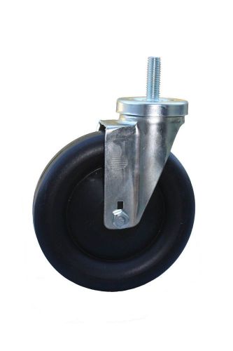 Caster,hard conductive  rubber wheels  2&#034; swivel caster 3/4&#034; x5/16 &#034; thread,used for sale