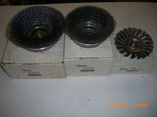 Crimped Wire Cup Brush&#039;s  Qty, 3
