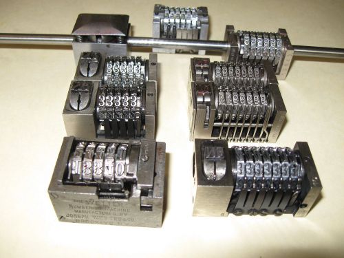 Letterpress Numbering Machines