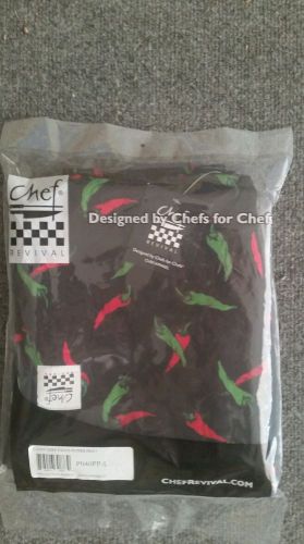 E-Z Fit Chef Pants Pepper Print. (Brand New) Large