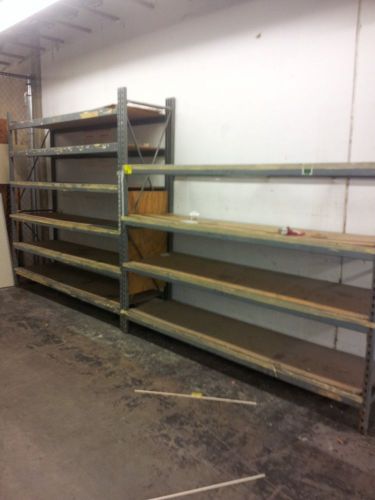 Penco Wide Span Pallet Rack LOT Uprights Beams Shelves Used Warehouse Shelving