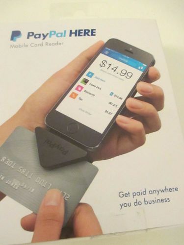 NEW IN BOX PAYPAL HERE MOBILE CARD READER AUTHENTIC SEALED NEW
