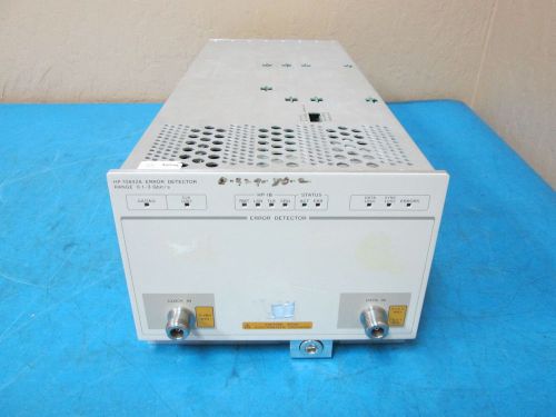 Hp 70842a error detector plug-in module range 0.1-3 gbit/s for sale
