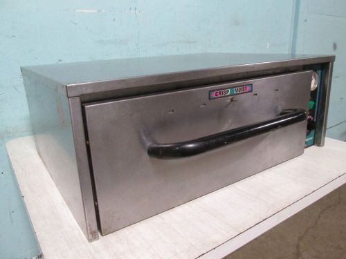 &#034;TOASTMASTER&#034; H.D. COMMERCIAL COUNTER-TOP SS. SINGLE DRAWER BUN/CHIP/FOOD WARMER