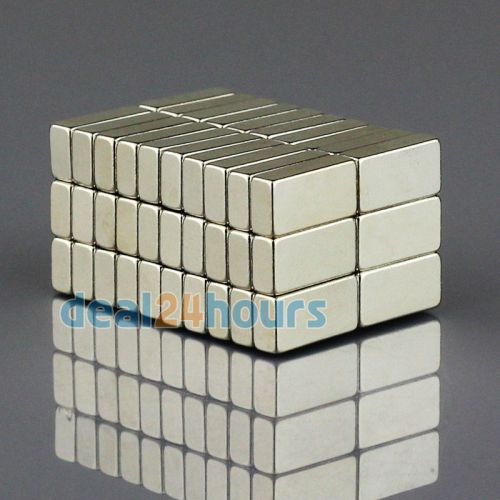 50pcs Super Strong Block Cuboid Magnets Rare Earth Neodymium 10mm x 5mm x 3mm