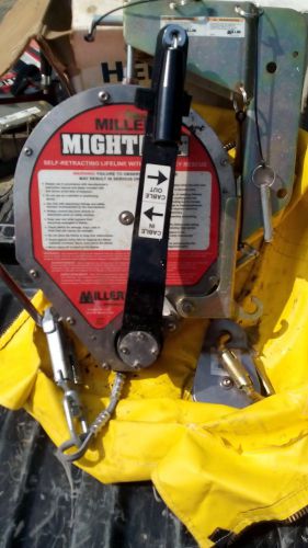 Miller mightevac 50ft retrieval winch with bracket mr50gb for sale