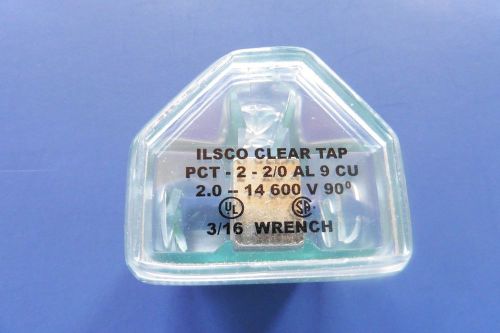 ILSCO Clear Tap PCT-2-2/0 AL 9 CU 2.0 - 2/0 AL 9 CU 2.0 - 14 600 V 3/16 wrench