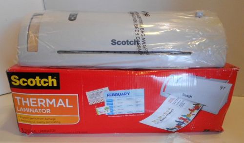 New 3M Scotch Thermal Laminator for Document Protection Laminating GL-710W &amp; KIT