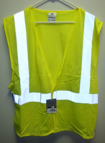 x5 ML KISHIGO T97 Mesh Reflective Safety Vest Lime VizLite Size M NEW x5
