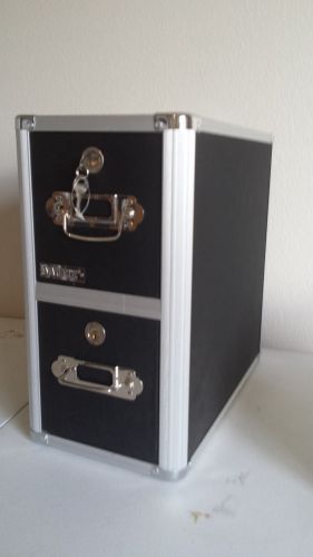 NEW! Vaultz CD Cabinet Holds 330 CDs Secure w/ Key Lock