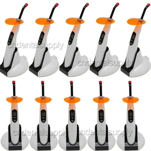 10pcs Dental Wireless Cordless LED Curing Light Lamp SKYSEA Fast Delivery