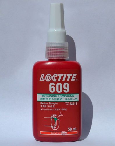 Loctite 609 Green - 50ml 1.69oz - High Strength Retaining Compound-
							
							show original title