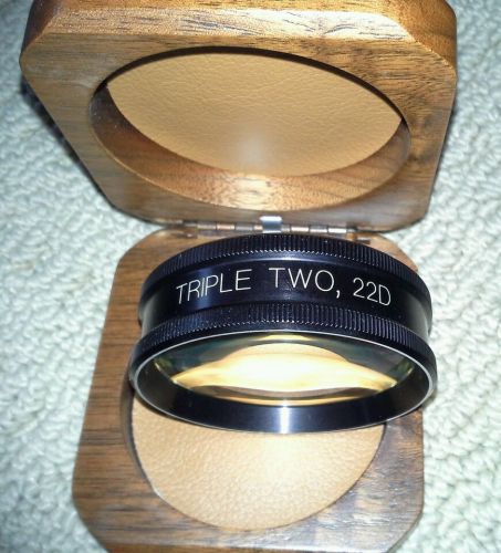 22 D BIO condensing lens. Optometry