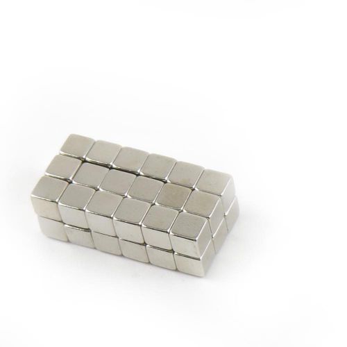 aimant Rare Earth Refrigerator Fasteners Neodymium Magnets N35 4x4x4mm Cube