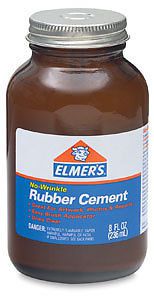 Used Elmers Rubber Cement