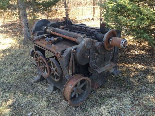 30&#034; American Planer 444 with 4 knife head