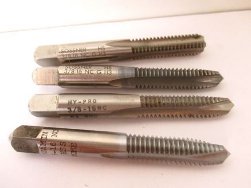 Sossner 3/8-16 hs nc g h3 hss tap spiral point for sale