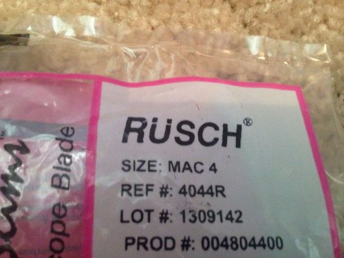 Rusch Lite Slim Laryngoscope Blade Macintosh #4 MAC