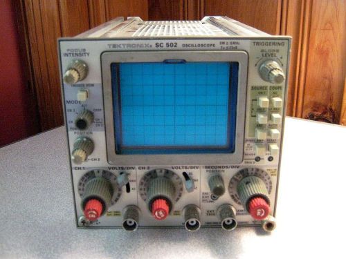 Tektronix SC502 15MHz Dual-Trace 2-Channel Analog Oscilloscope Plug-In Module