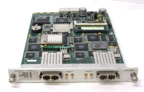 Spirent SmartBits LAN-3311A 2-Port GBIC TeraMetrics 1000Base-X Module 850nm