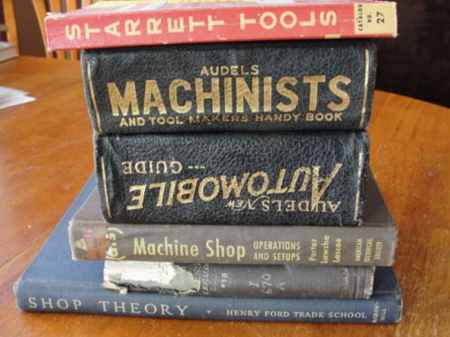 Machinist Instruction &amp; Reference Books, Vintage/Collectible, Lot #3