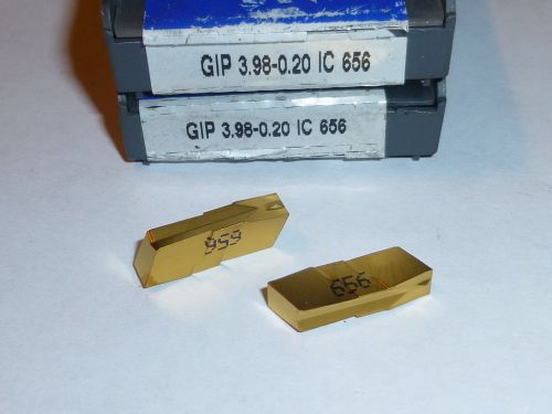 GIP 3.98-0.20 IC656 ISCAR *** 5 INSERTS *** FACTORY PACK ***