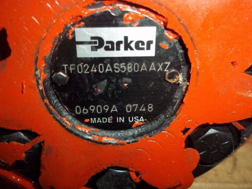 PARKER  Motor  TF0240AS580AAXZ  New Old Stock  06909A  0748