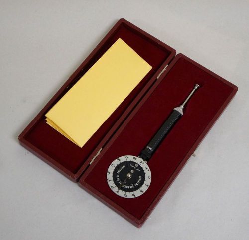 VERY NICE BAILLIART OPHTHALMODYNAMOMETER &amp; CASE !!!     F783